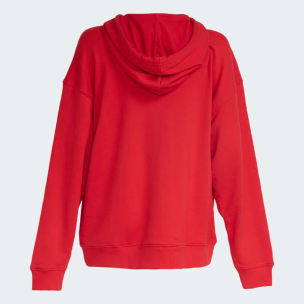 Vermelho Moletom Capuz Flamengo