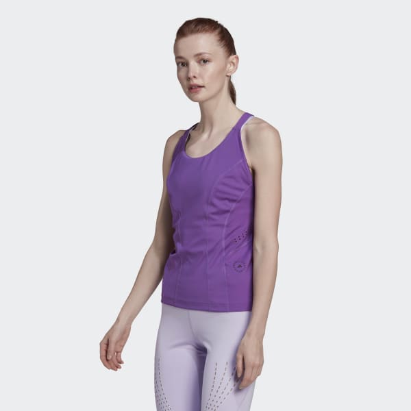 Fioletowy adidas by Stella McCartney TruePurpose Tank Top VB320