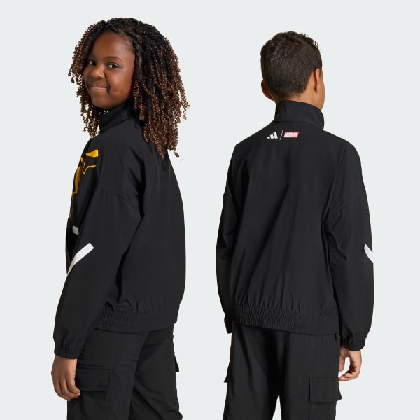 Μαύρο adidas Real Madrid Avengers Z.N.E. Anthem Jacket Kids