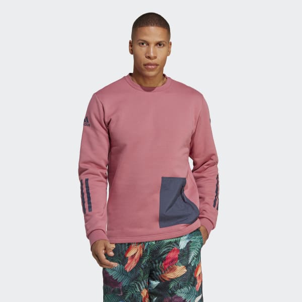 Roze All Blacks Rugby Lifestyle Sweatshirt