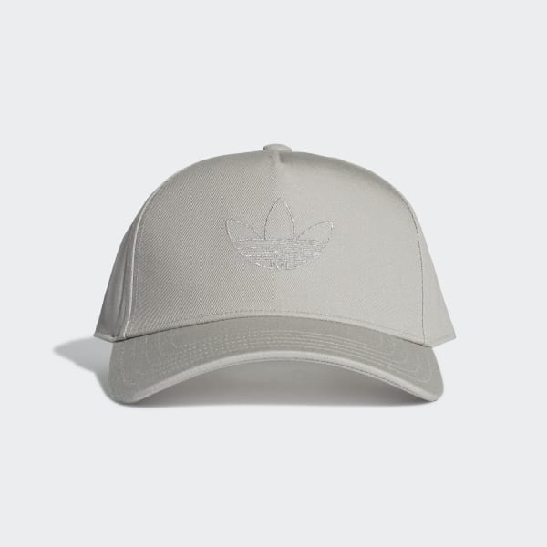 adidas trefoil cap grey