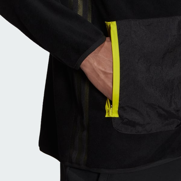 Negro Juventus Travel Mid-Layer Jacket