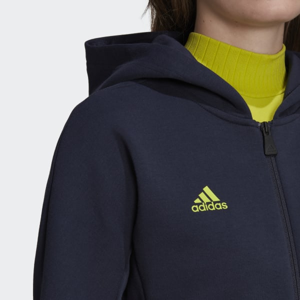 Blau Manchester United Anthem Jacke CV572
