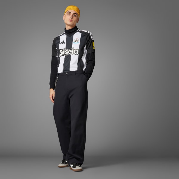 adidas Newcastle United FC 24/25 Home Jersey - Black | Free