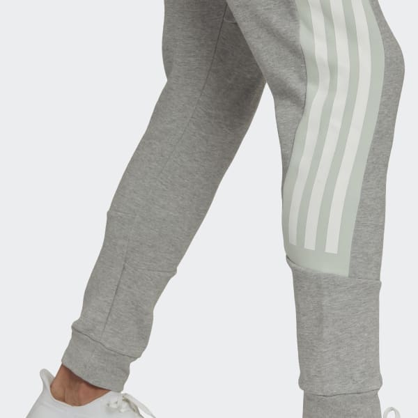 Grau Future Icons 3-Streifen Hose CS158