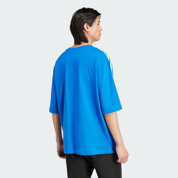 Bleu T-shirt oversize Adicolor