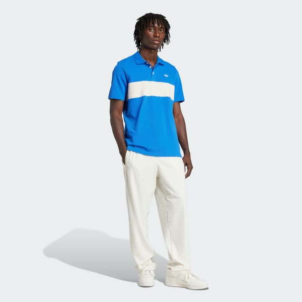 Blue Q2 Monogram Shirt