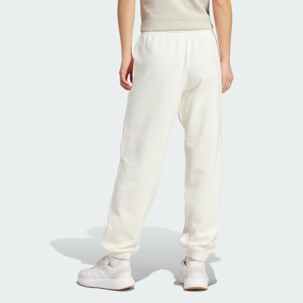 Beyaz ALL SZN French Terry Loose Eşofman Altı