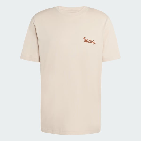 Beige PLAYERA GRAPHIC HOUSE OF TIRO COMMUNITY