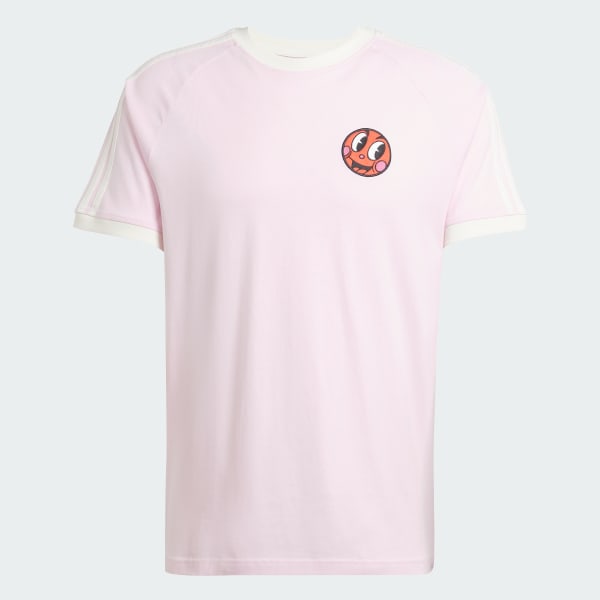 สีชมพู เสื้อยืด adidas Originals