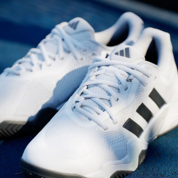 adidas Solematch Control 2 Tennis Sneakers - White | Free