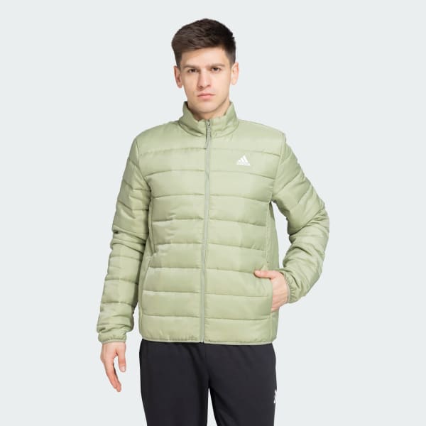 adidas ESSENTIALS PUFFER JACKET Green adidas India