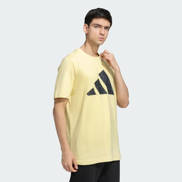 Yellow adidas Sportswear Printed Tee