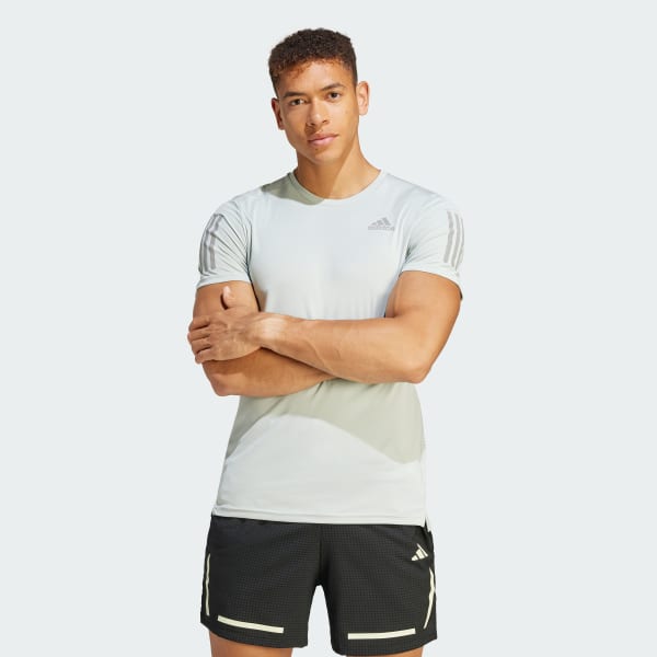 Cinza Camiseta Own the Run