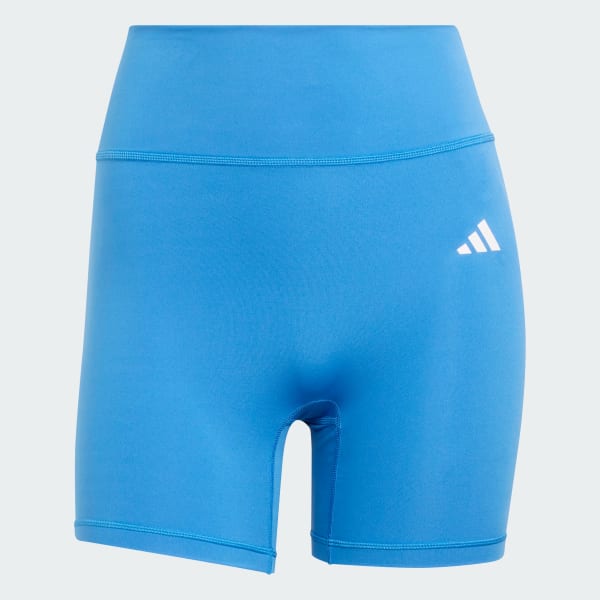 Blue Optime Essentials Workout Short Leggings