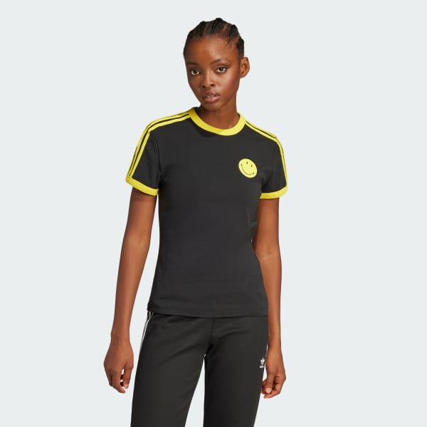 Black Smiley Cali Tee
