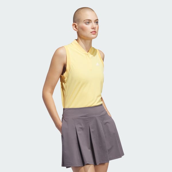 Jaune Polo sans manches Ultimate365 Tour HEAT.RDY