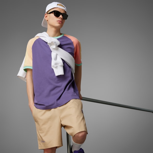 Beige Enjoy Summer Cotton Shorts