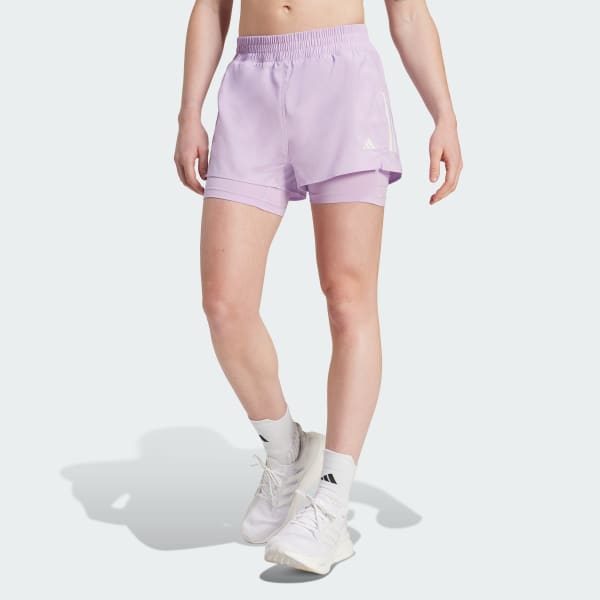 Violet Short 2 en 1 Own the Run Climacool