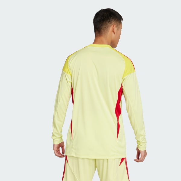 Yellow Tiro 25 Competition Goalkeeper Long Sleeve Jersey