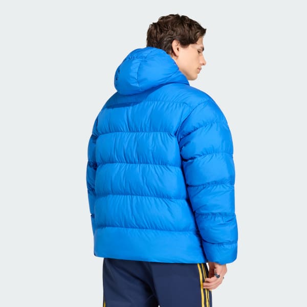 Azul Campera Acolchada Boca Juniors Originals