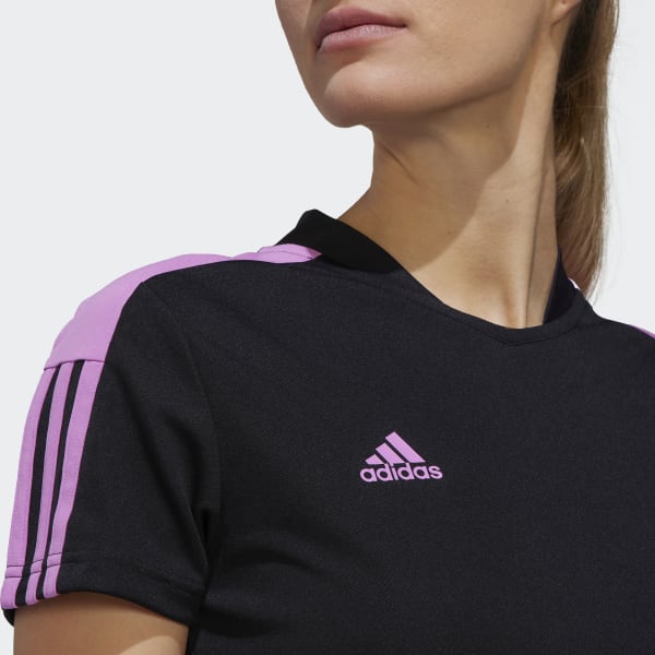 Negro Playera Tiro Essentials VM055