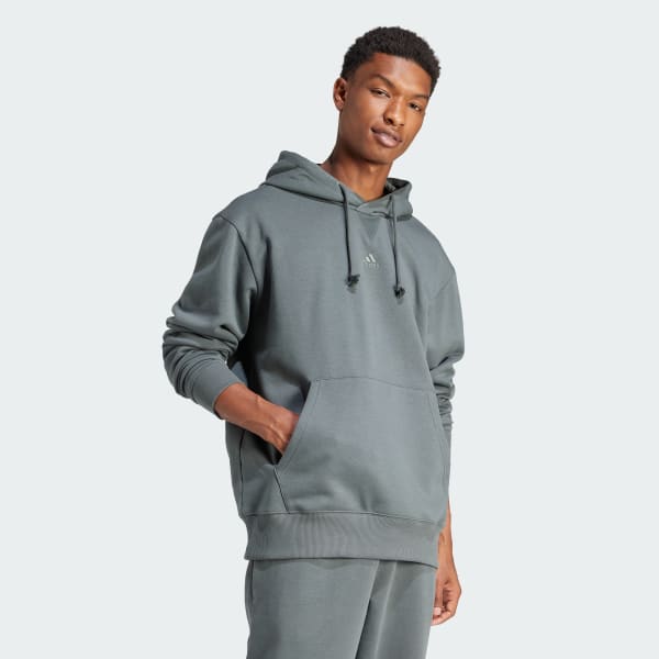 adidas ALL SZN Fleece Hoodie - Grey | Men\'s Lifestyle | adidas US