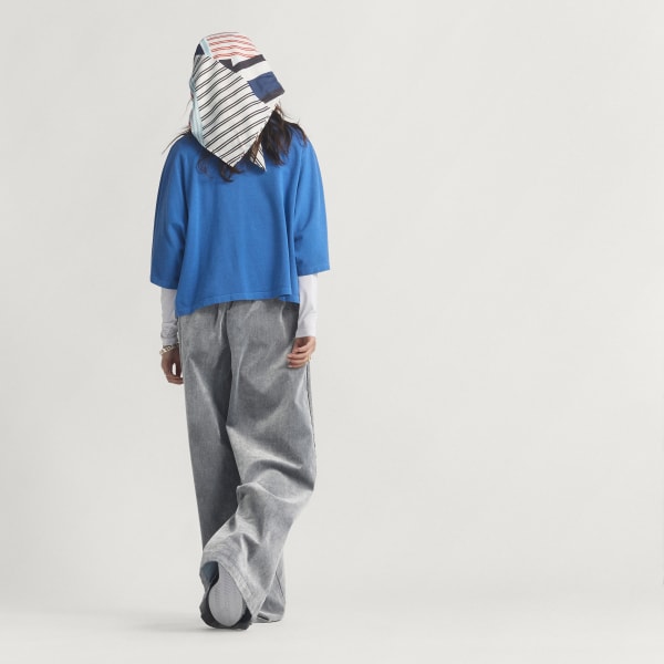 アディダス 起毛ツイル オーバーサイズド ファイヤーバード トラック