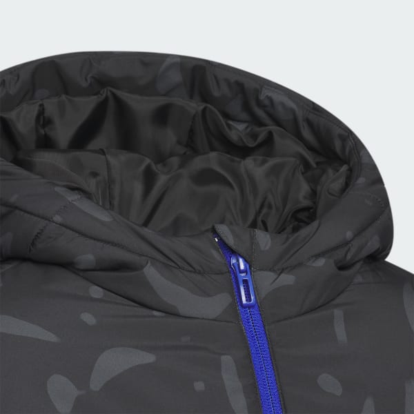 Nero Giacca imbottita Colorblocked Junior