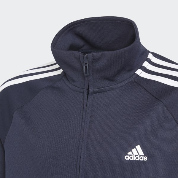 Adidas sereno deals tracksuit blue