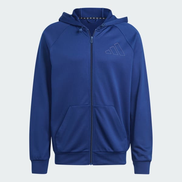 Bla Game and Go Small Logo Training Full-Zip Hoodie