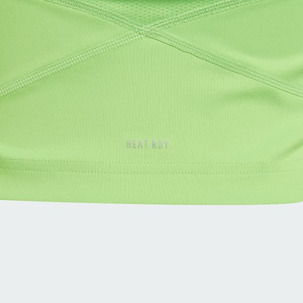 Verde Camiseta Corta HEAT.RDY para Niños