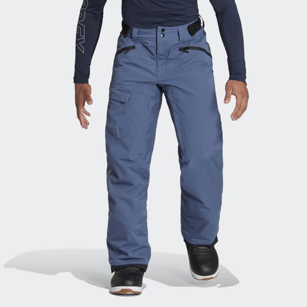 Blue TERREX RESORT TWO LAYER INSULATED SNOW PANTS
