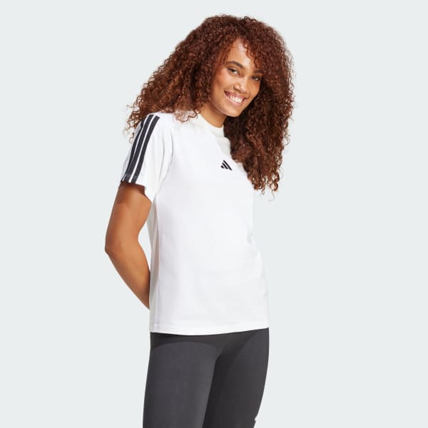 Blanco Polera Essentials 3 Tiras Algodón
