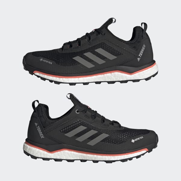 adidas Terrex Agravic Flow GORE-TEX Trail Running Shoes - Black | adidas UK