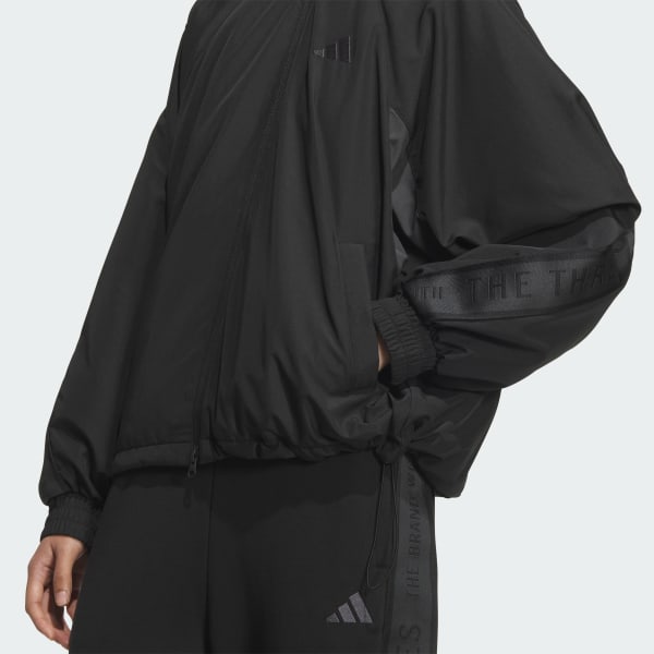 アディダス ワーディング ルーズフィット ウーブンジャケット