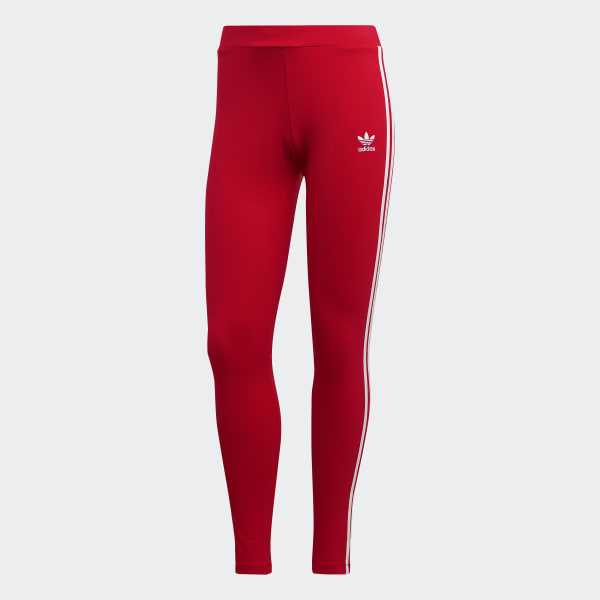 Red ADICOLOR CLASSICS 3-STRIPES TIGHTS CD253