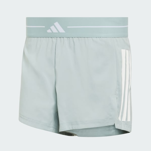 mau-xanh-la Quần Short Dệt 3 Sọc Hyperglam