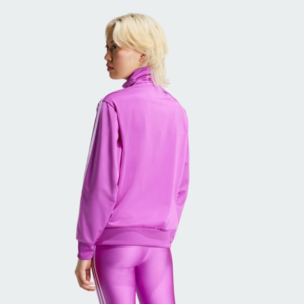 สีม่วง เสื้อแทรคทรงหลวม Adicolor Classics Firebird