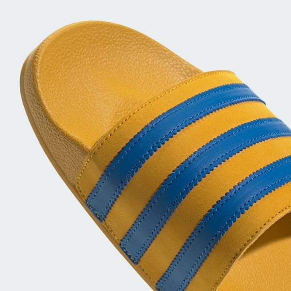 Adidas adilette slides yellow store