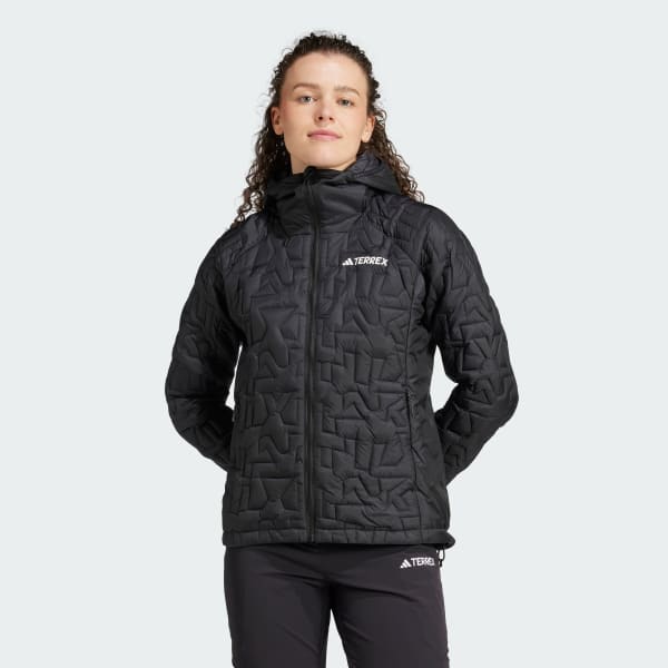 adidas Terrex Xperior PrimaLoft Loose Fill Insulated Hooded Jacket Black adidas Deutschland