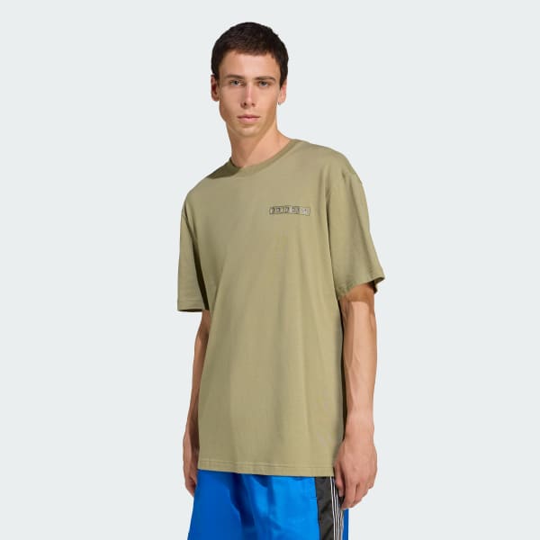 adidas サッカーTシャツ adidas Badge Graphic Tee - Green | adidas Singapore