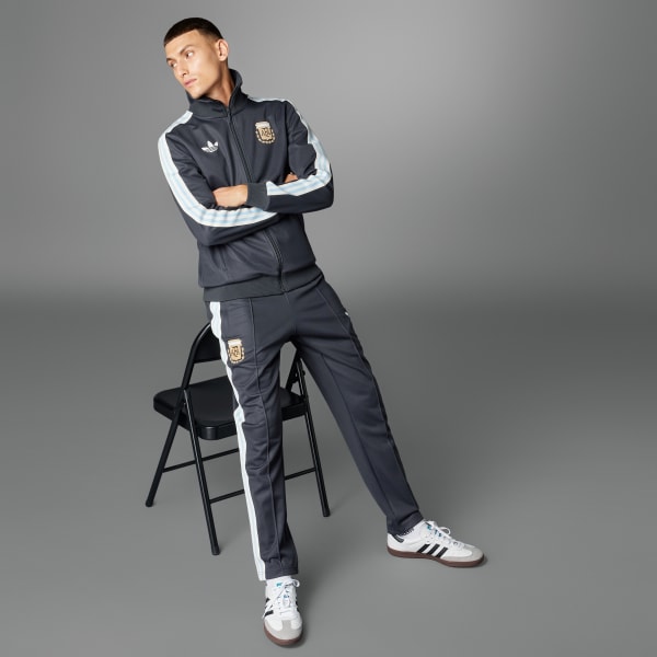 adidas Campera Beckenbauer Argentina Negro adidas Argentina