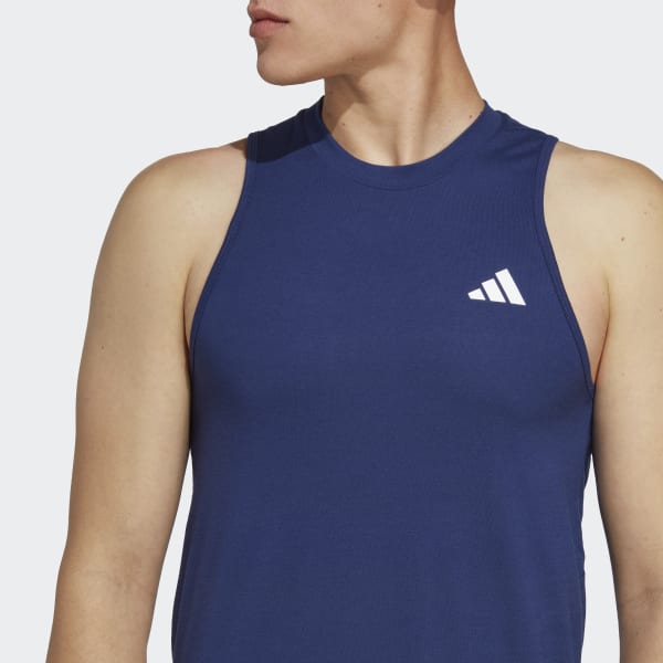 Bleu T-shirt d'entraînement sans manches Train Essentials Feelready