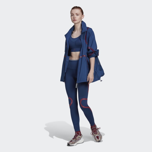 Bleu Brassière de sport adidas by Stella McCartney TruePace Maintien fort VK179