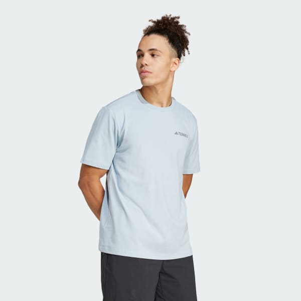Blue Polygiene Graphic Tee