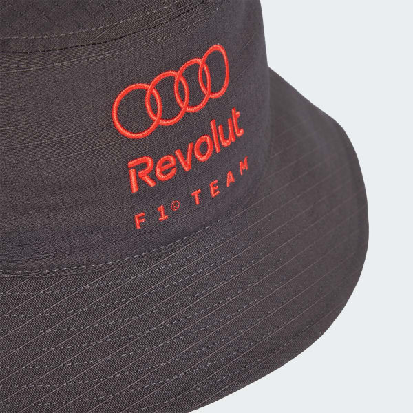Preto CHAPÉU BUCKET AUDI REVOLUT F1 MECÂNICOS DE EQUIPE