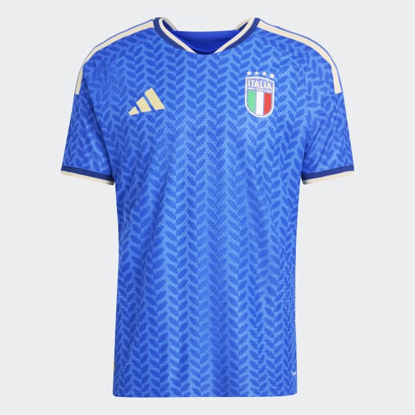 adidas Italy 26 Home Authentic Jersey - Blue | Free Shipping with