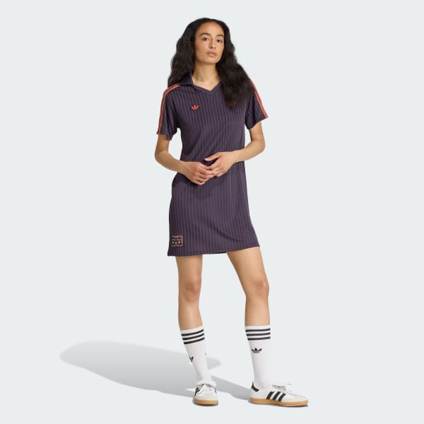 Lila FC Bayern München Terrace Icons Kleid