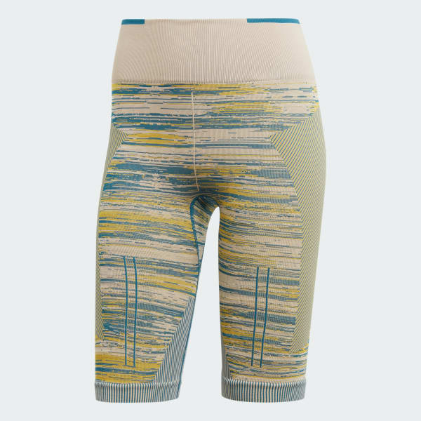 Brown adidas by Stella McCartney TrueStrength Seamless Yoga Bike Leggings